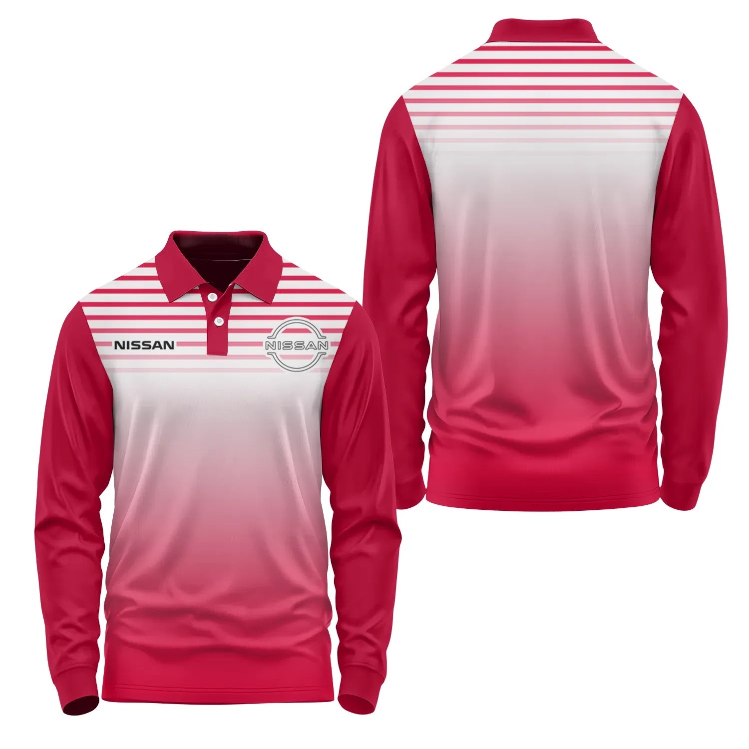 Nissan Long Sleeve Polo SC107