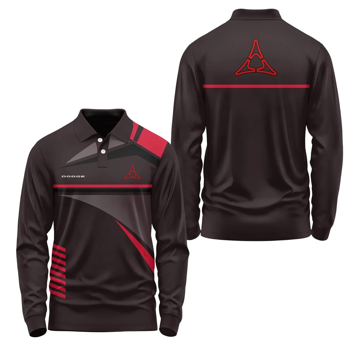 Dodge Long Sleeve Polo SC067