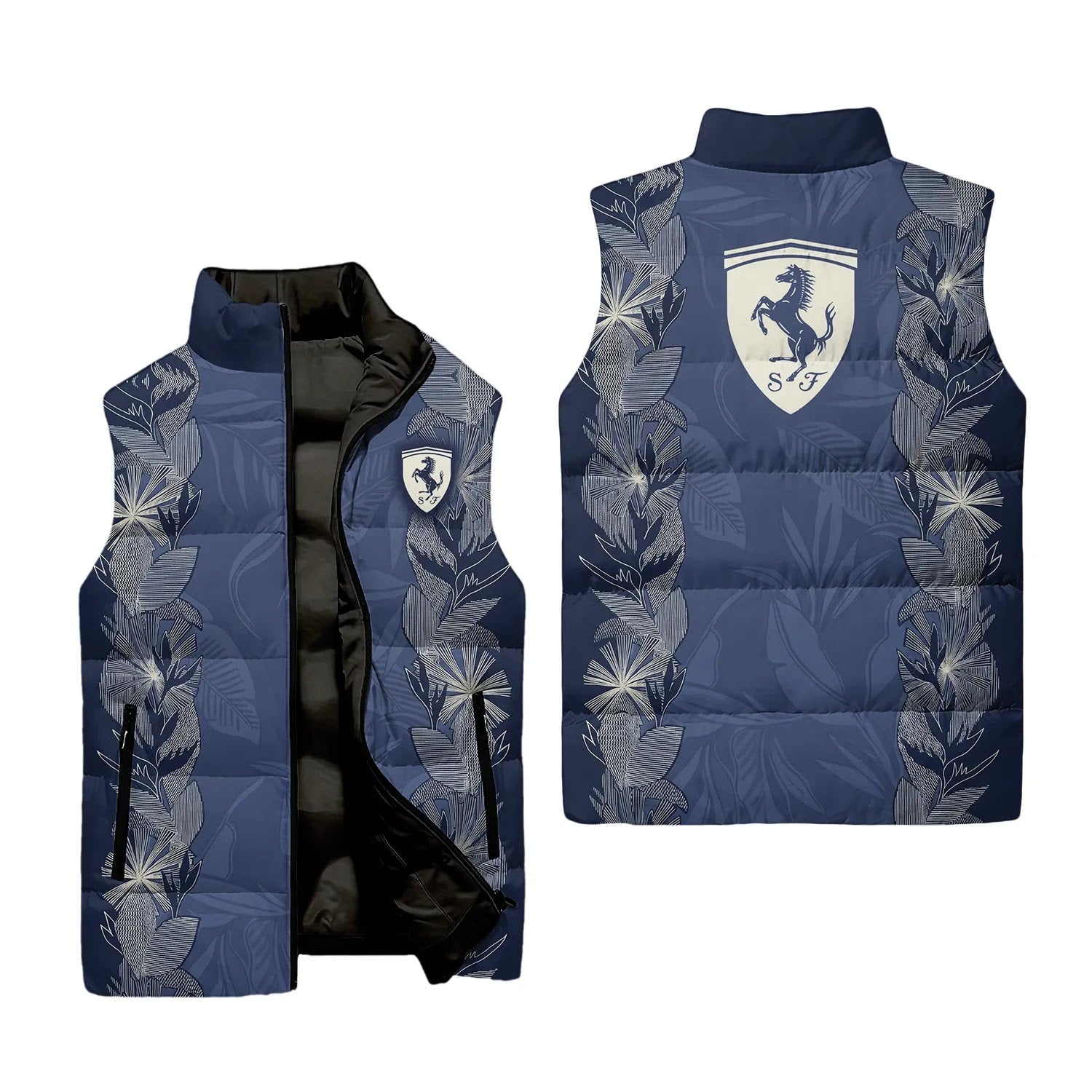 Ferrari Sleeveless Puffer Jacket SHW045
