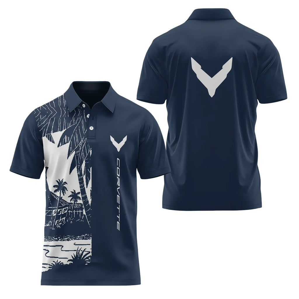 Corvette Short Sleeve Polo SHW031