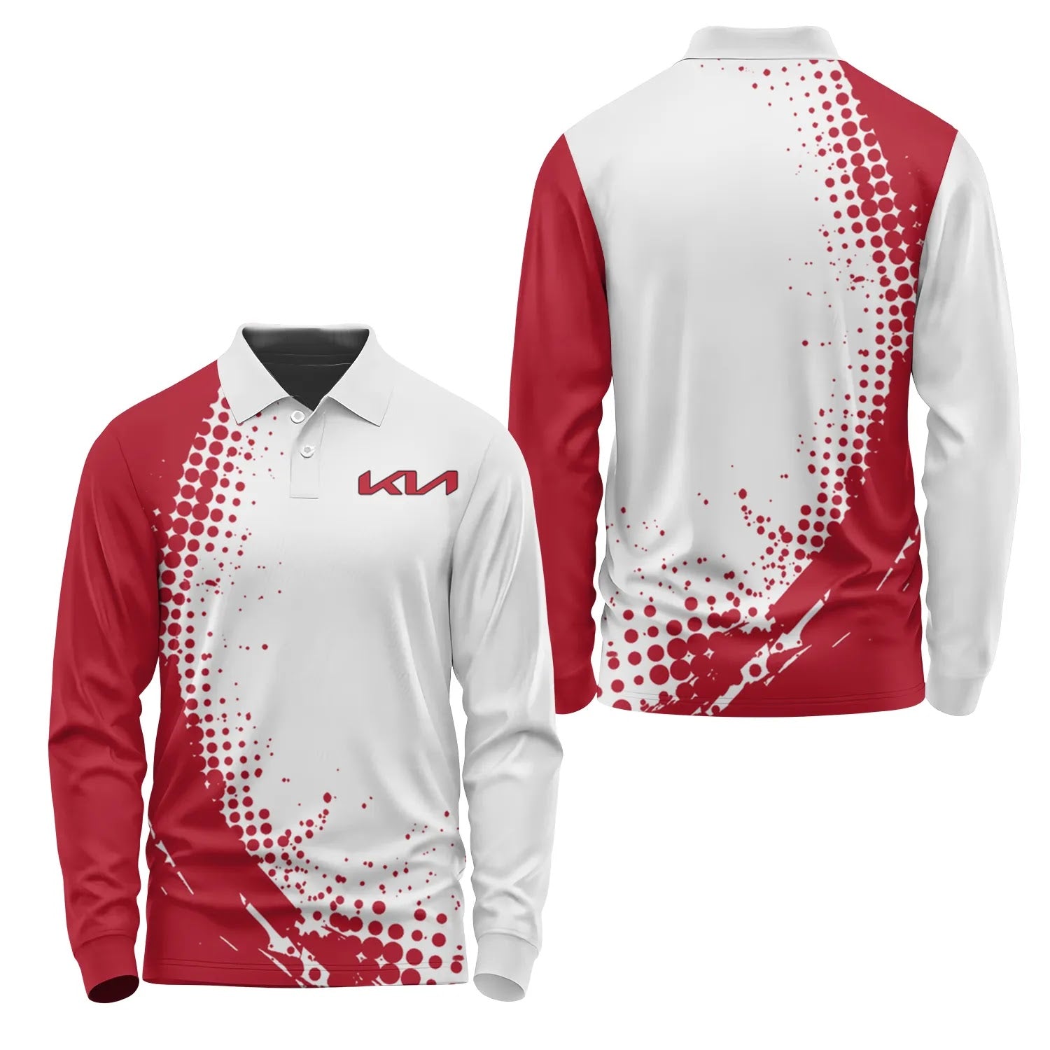 Kia Long Sleeve Polo SC095
