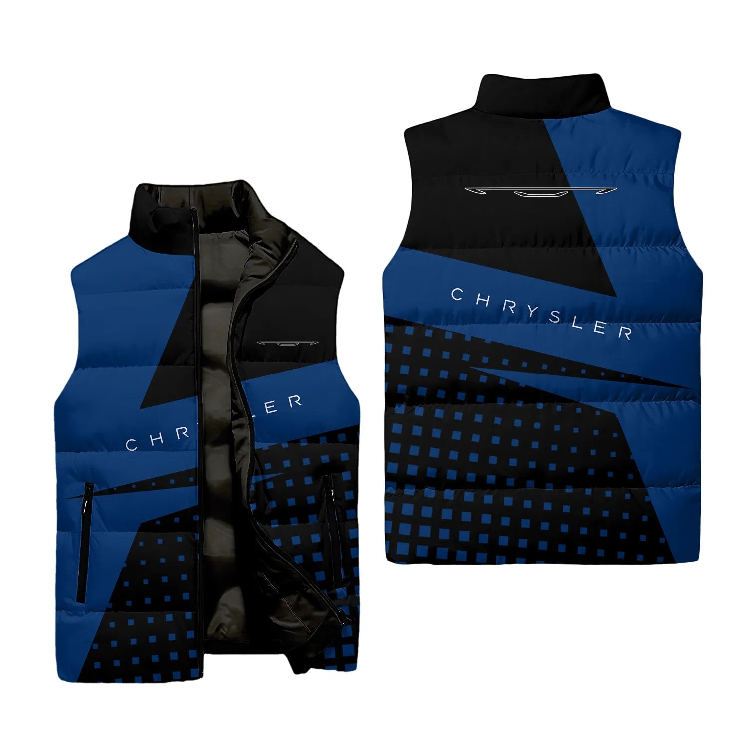 Chrysler Sleeveless Puffer Jacket SC083