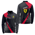 Ferrari Long Sleeve Polo SC059