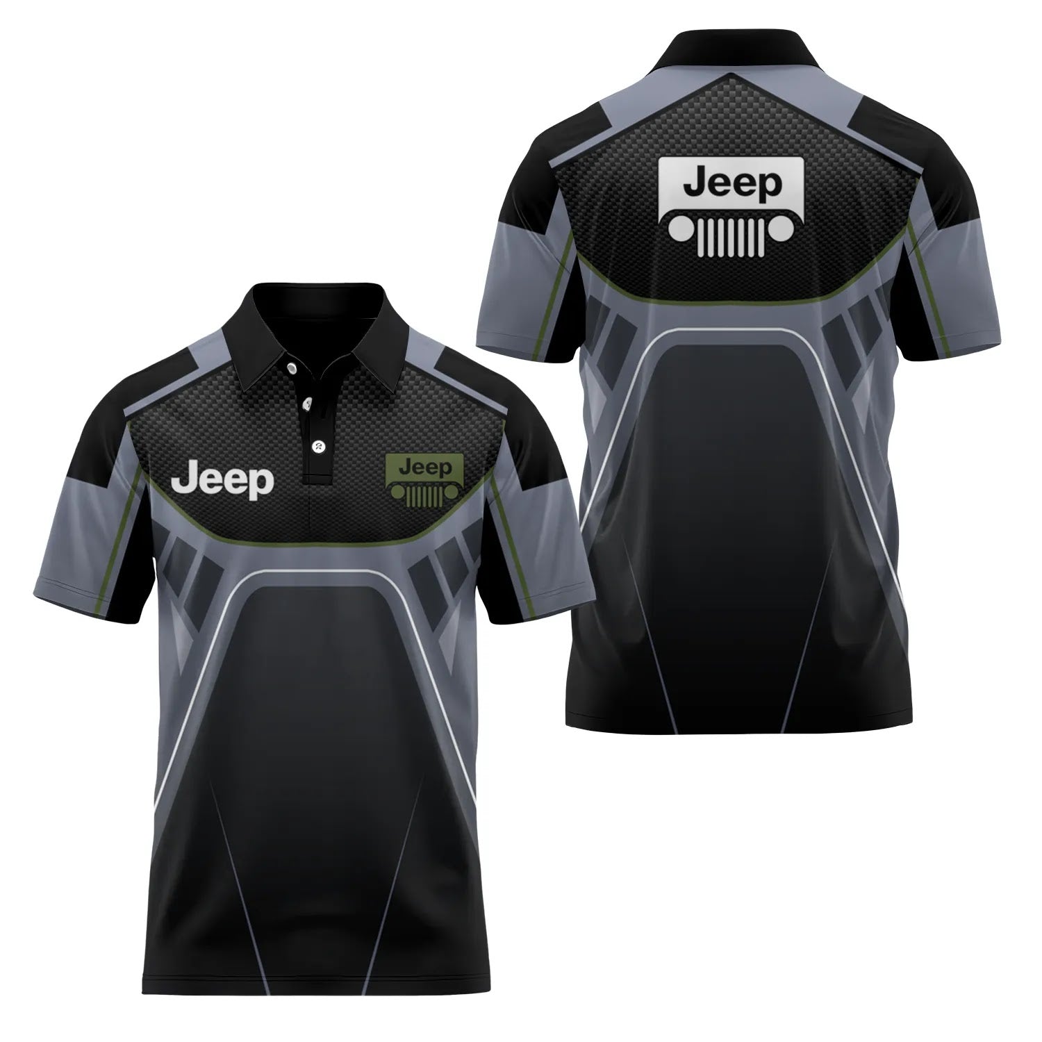 Jeep Short Sleeve Polo SC088