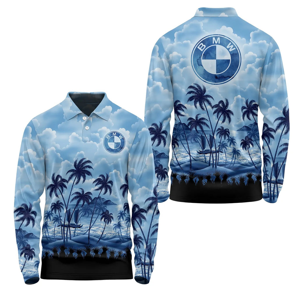 BMW Long Sleeve Polo SHW018