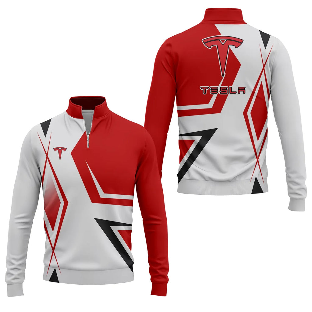 Tesla Quarter-zip Pullover SC080