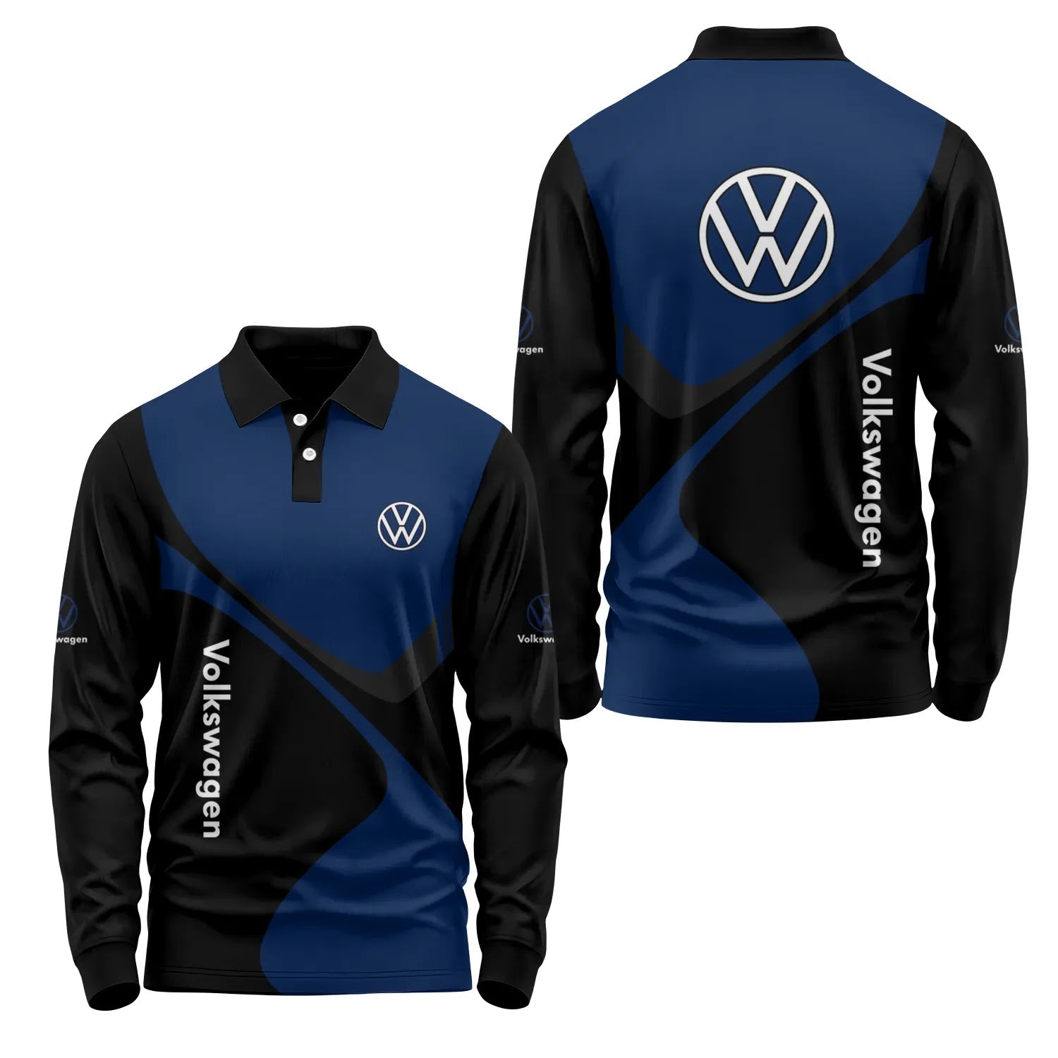 Volkswagen Long Sleeve Polo SC058