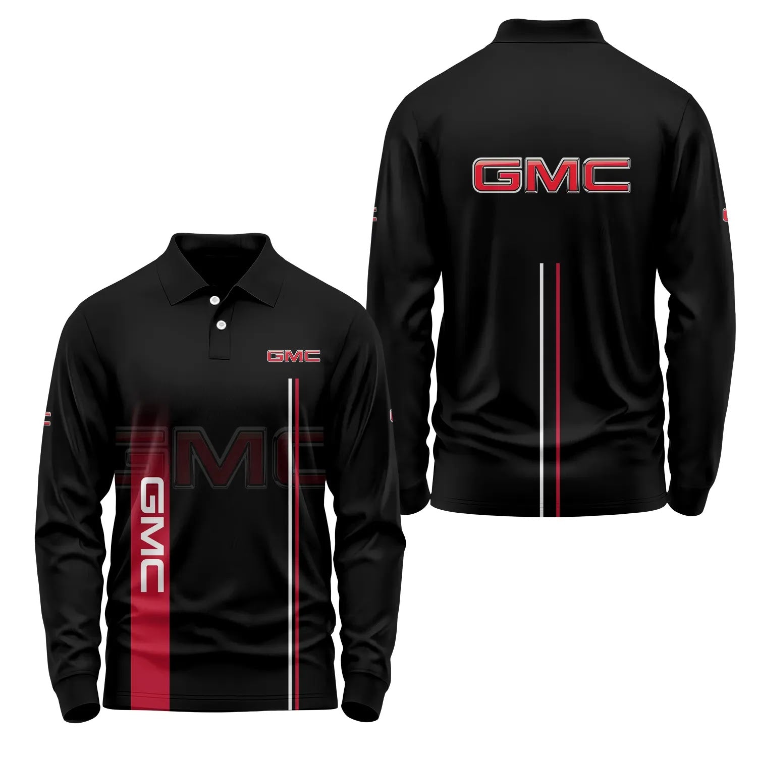 GMC Long Sleeve Polo SC077