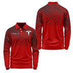 Tesla Long Sleeve Polo SC121