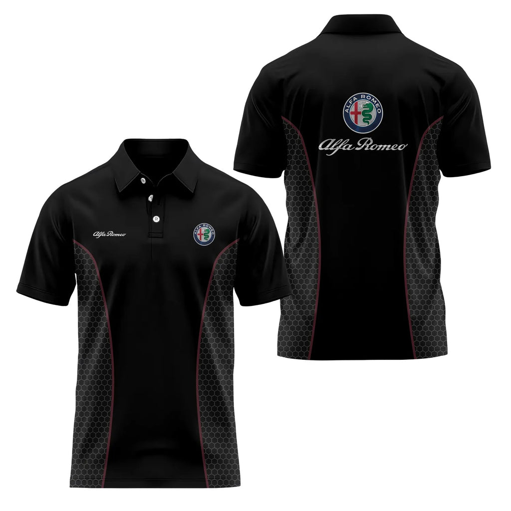 Alfa Romeo Short Sleeve Polo SC072
