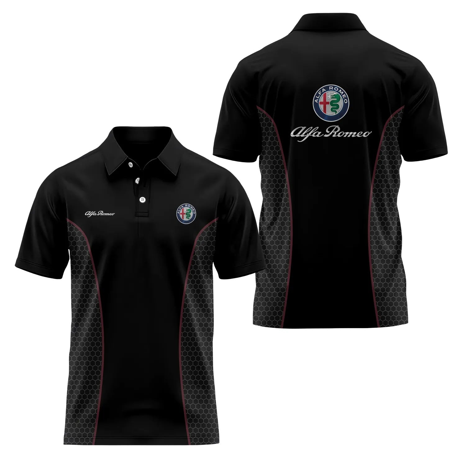 Alfa Romeo Short Sleeve Polo SC072