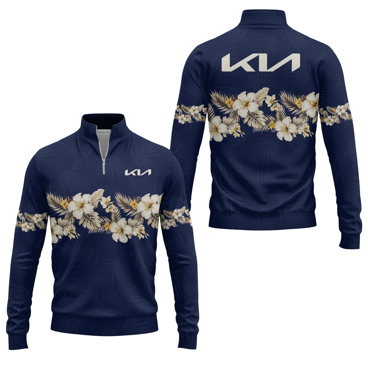 Kia Quarter-zip Pullover SHW047
