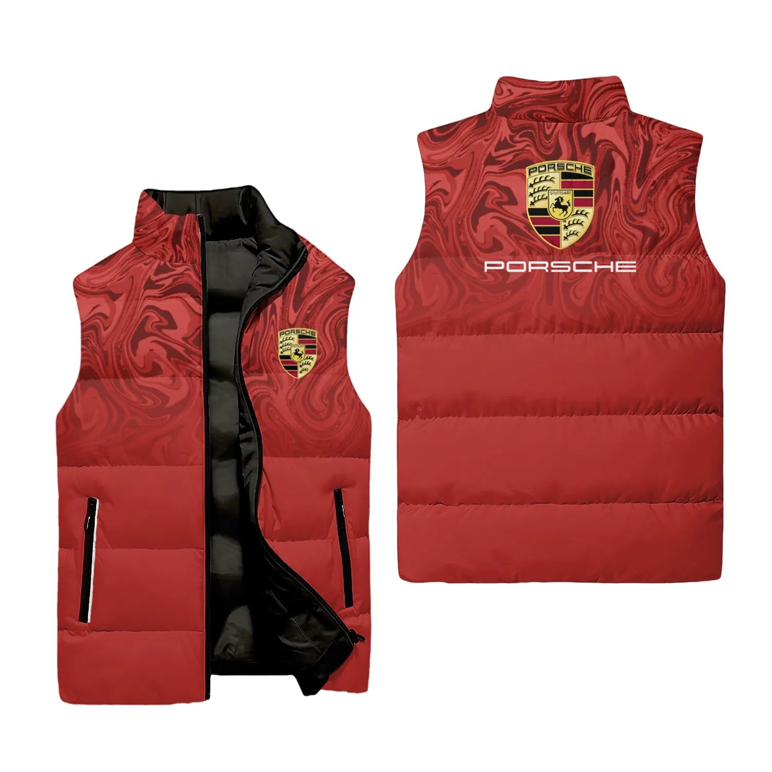 Porsche Sleeveless Puffer Jacket SC091
