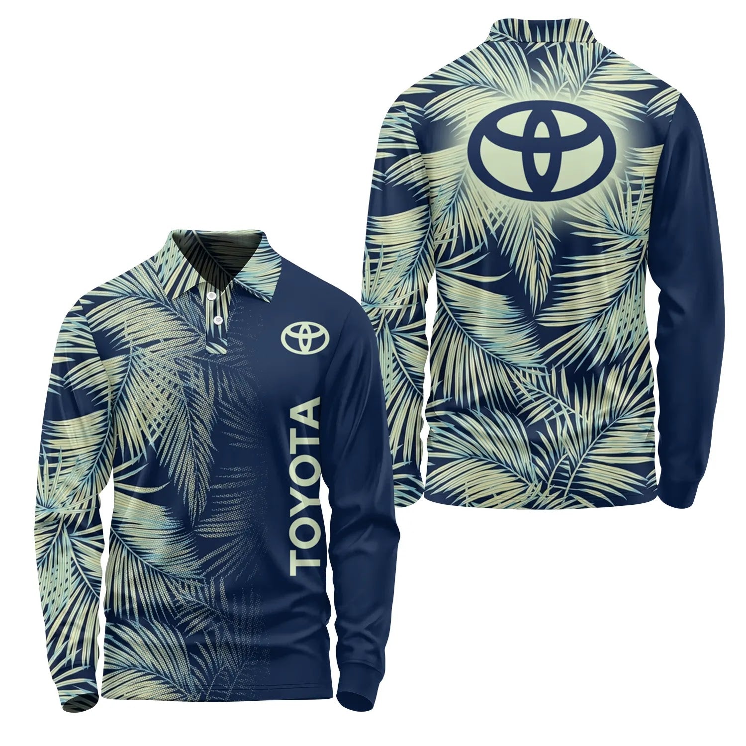 Toyota Long Sleeve Polo SHW003