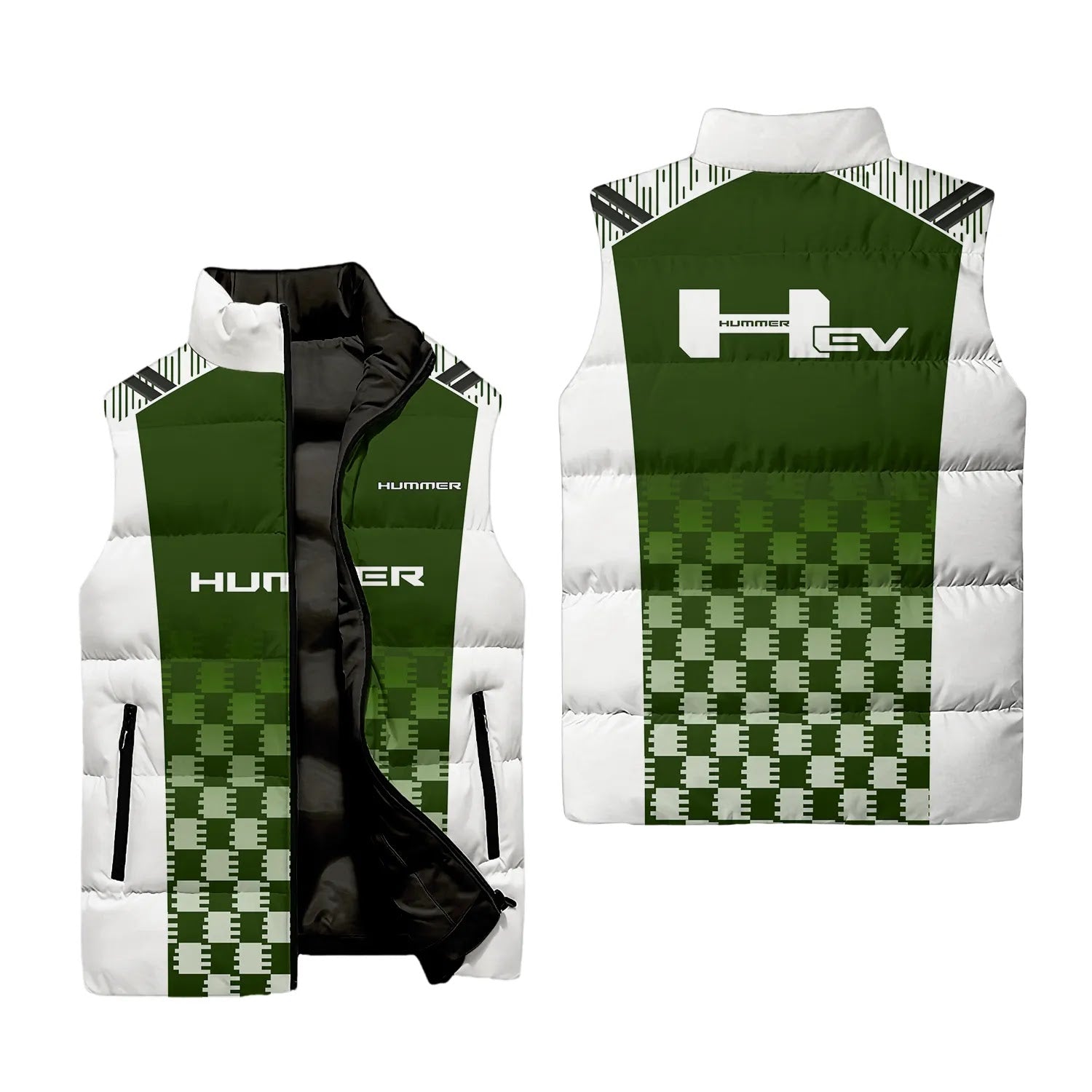 Hummer Sleeveless Puffer Jacket SC063