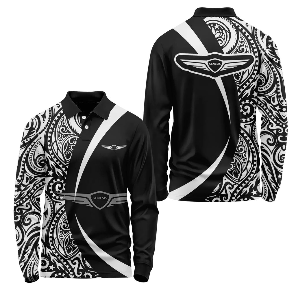 Genesis Long Sleeve Polo SHW072