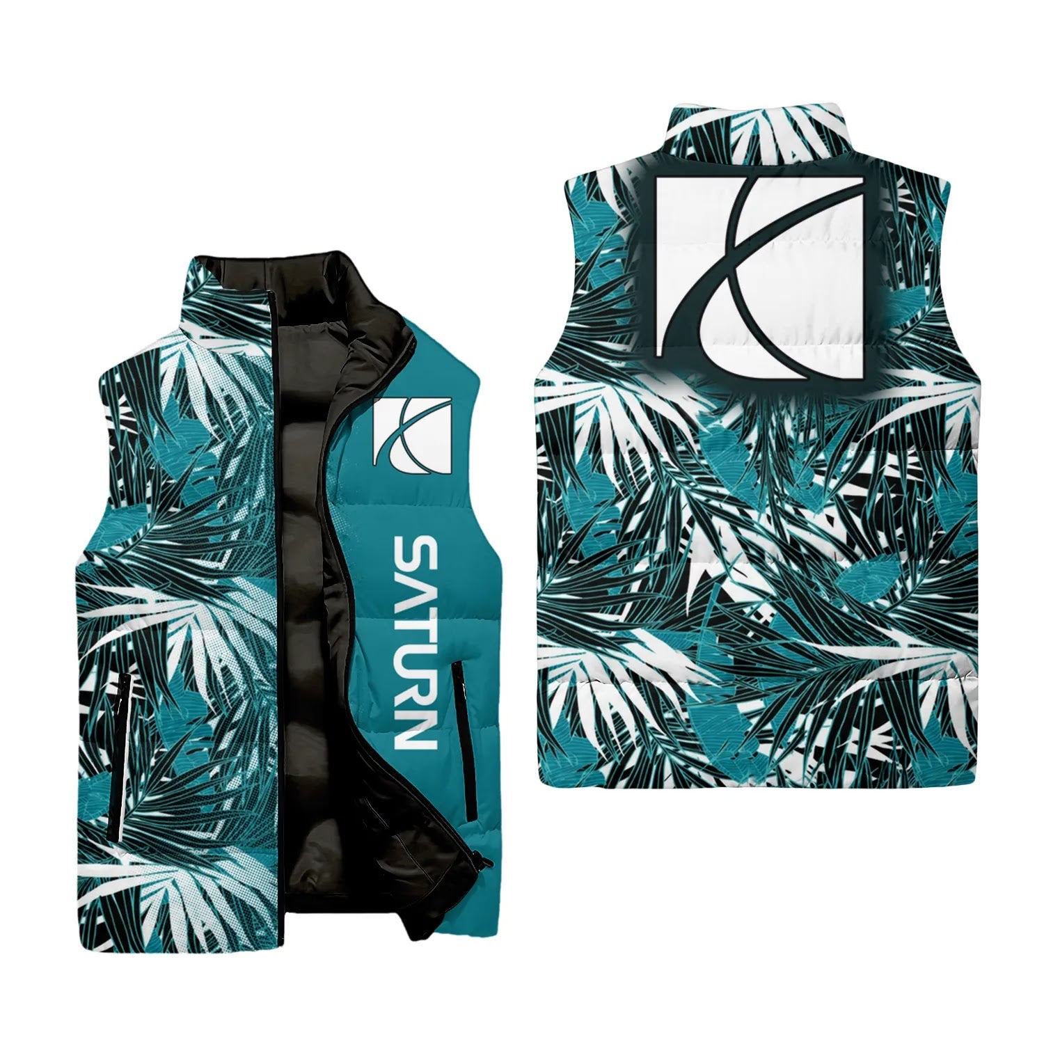 Saturn Sleeveless Puffer Jacket SHW060