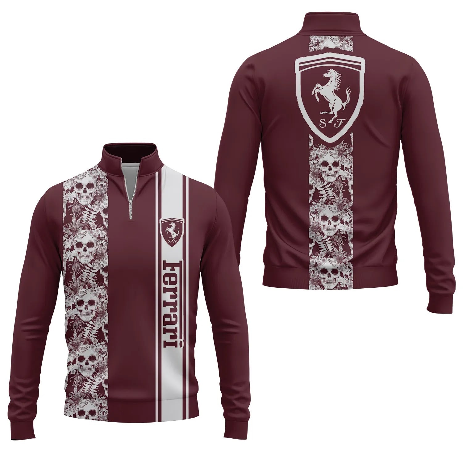Ferrari Quarter-zip Pullover SHW042