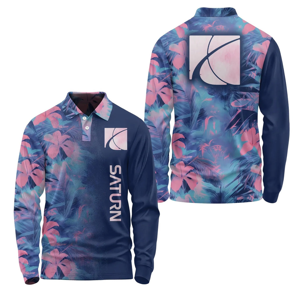 Saturn Long Sleeve Polo SHW054