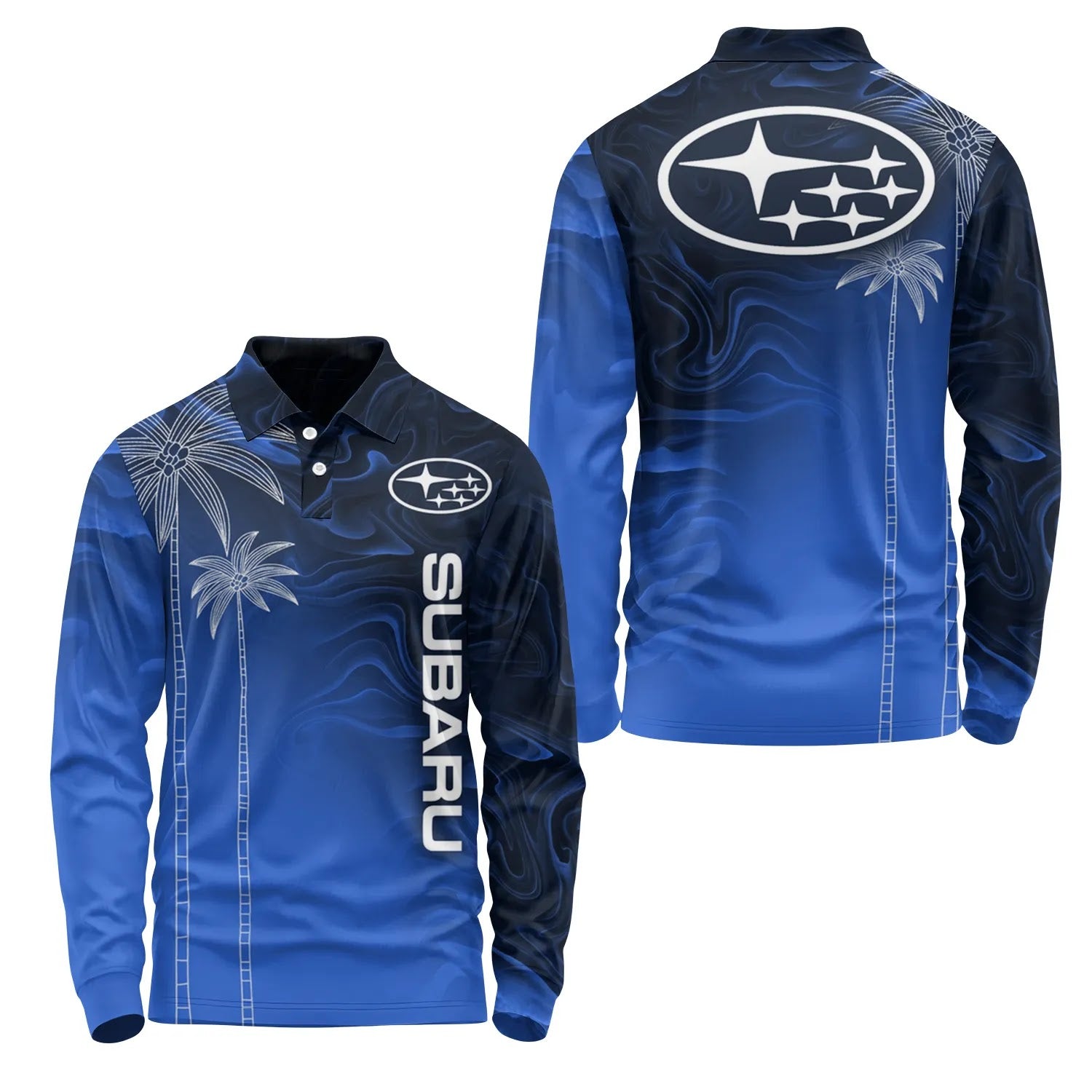 Subaru Long Sleeve Polo SHW070