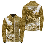 Cadillac Long Sleeve Polo SHW038