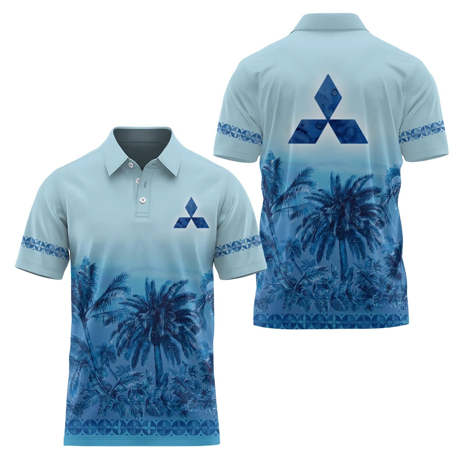 Mitsubishi Short Sleeve Polo SHW001