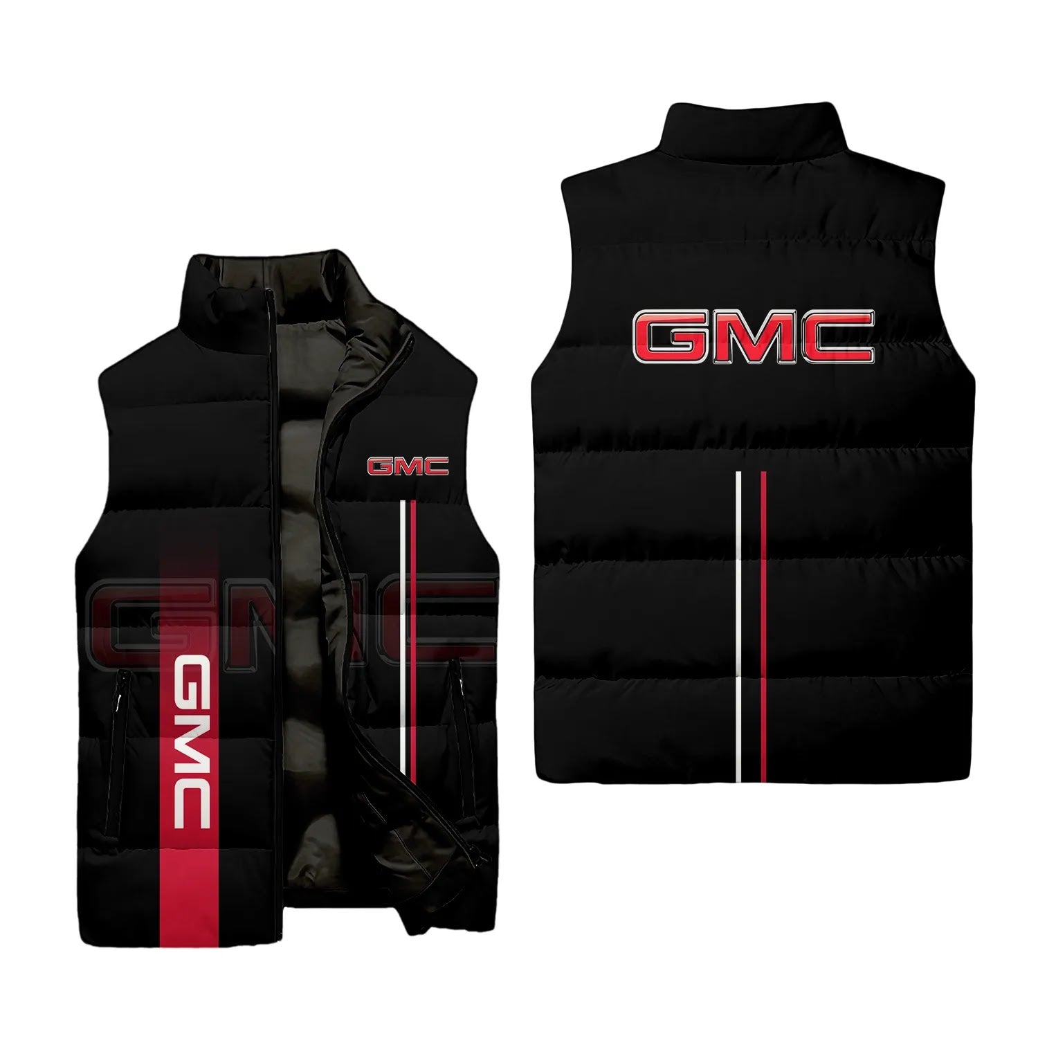 GMC Sleeveless Puffer Jacket SC077