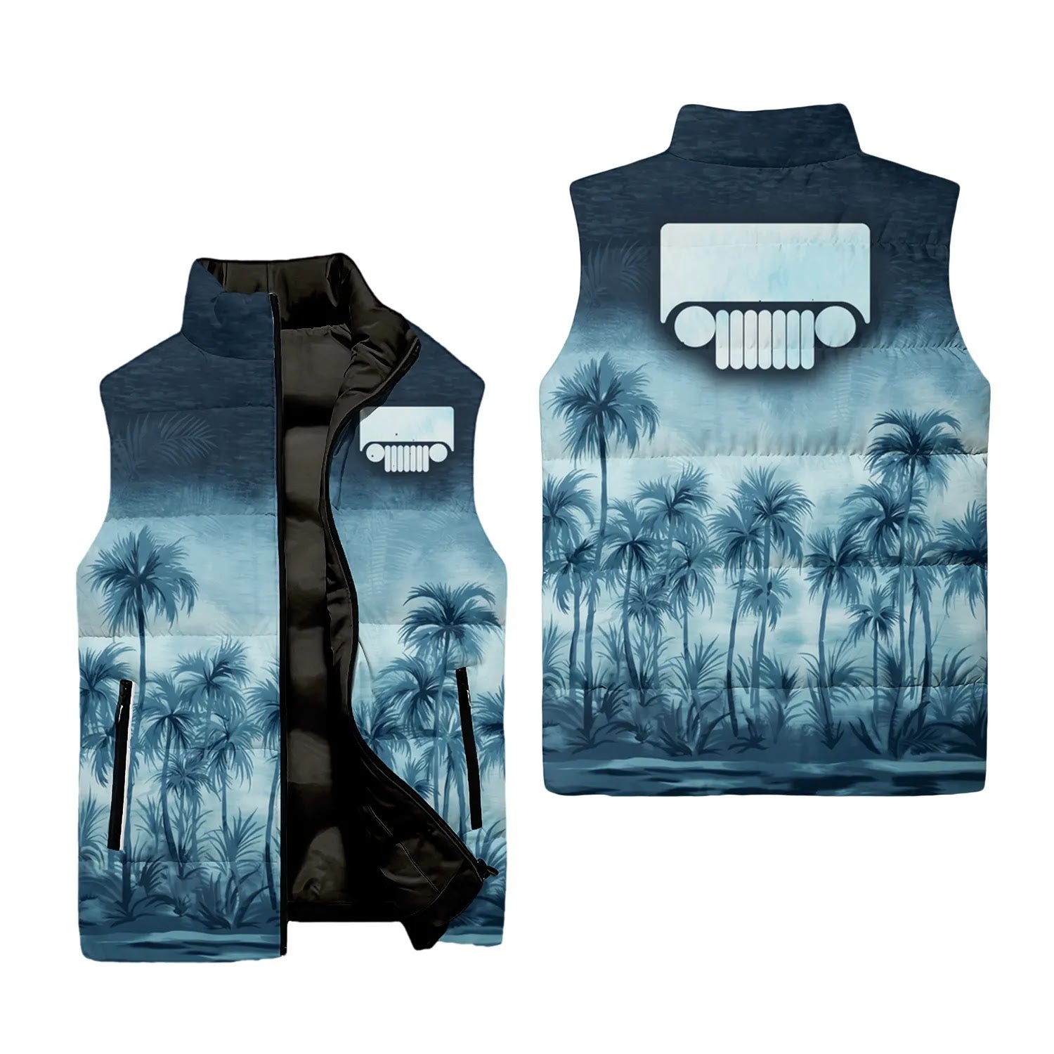 Jeep Sleeveless Puffer Jacket SHW021