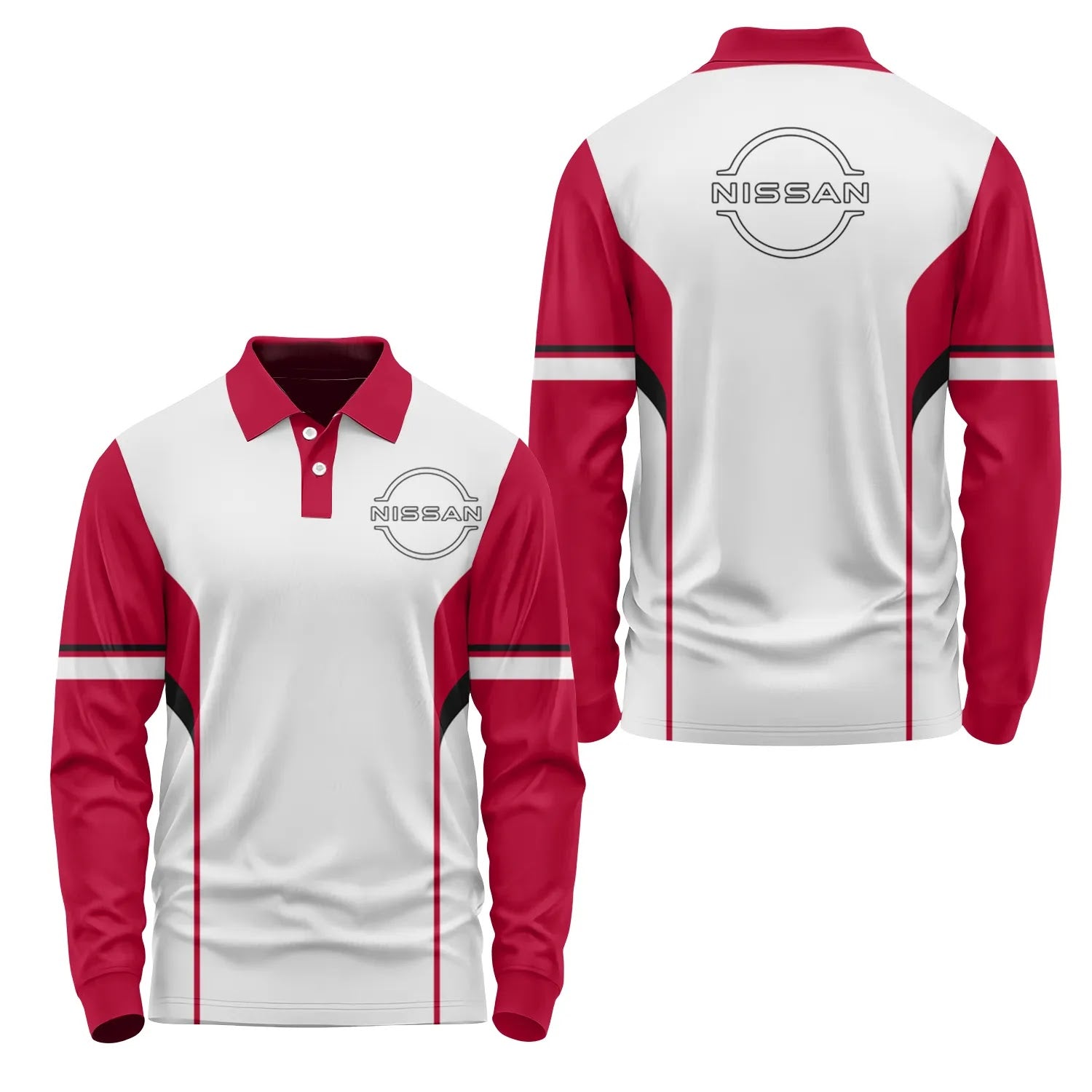 Nissan Long Sleeve Polo SC113