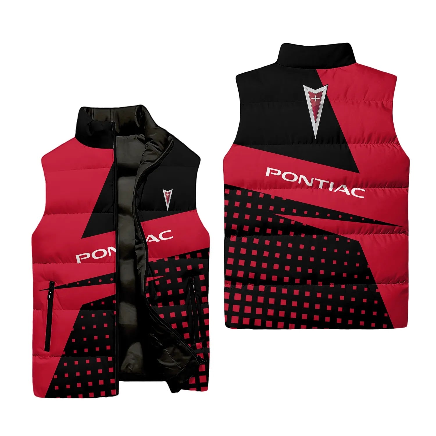 Pontiac Sleeveless Puffer Jacket SC083