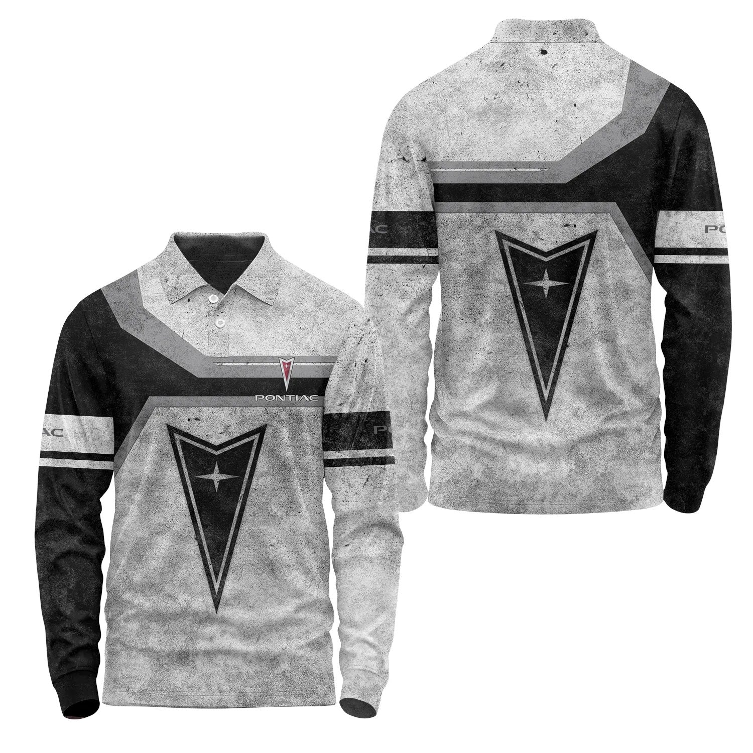 Pontiac Long Sleeve Polo SC086