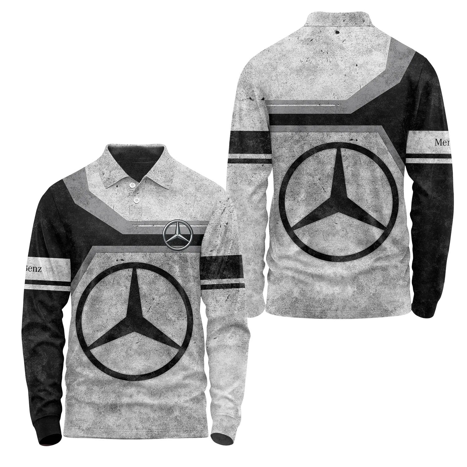 Mercedes-Benz Long Sleeve Polo SC086