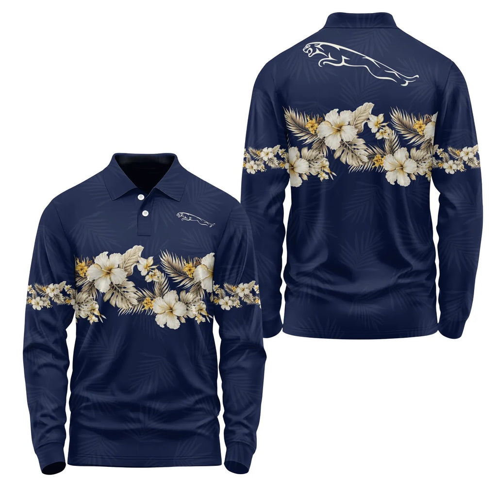 Jaguar Long Sleeve Polo SHW047