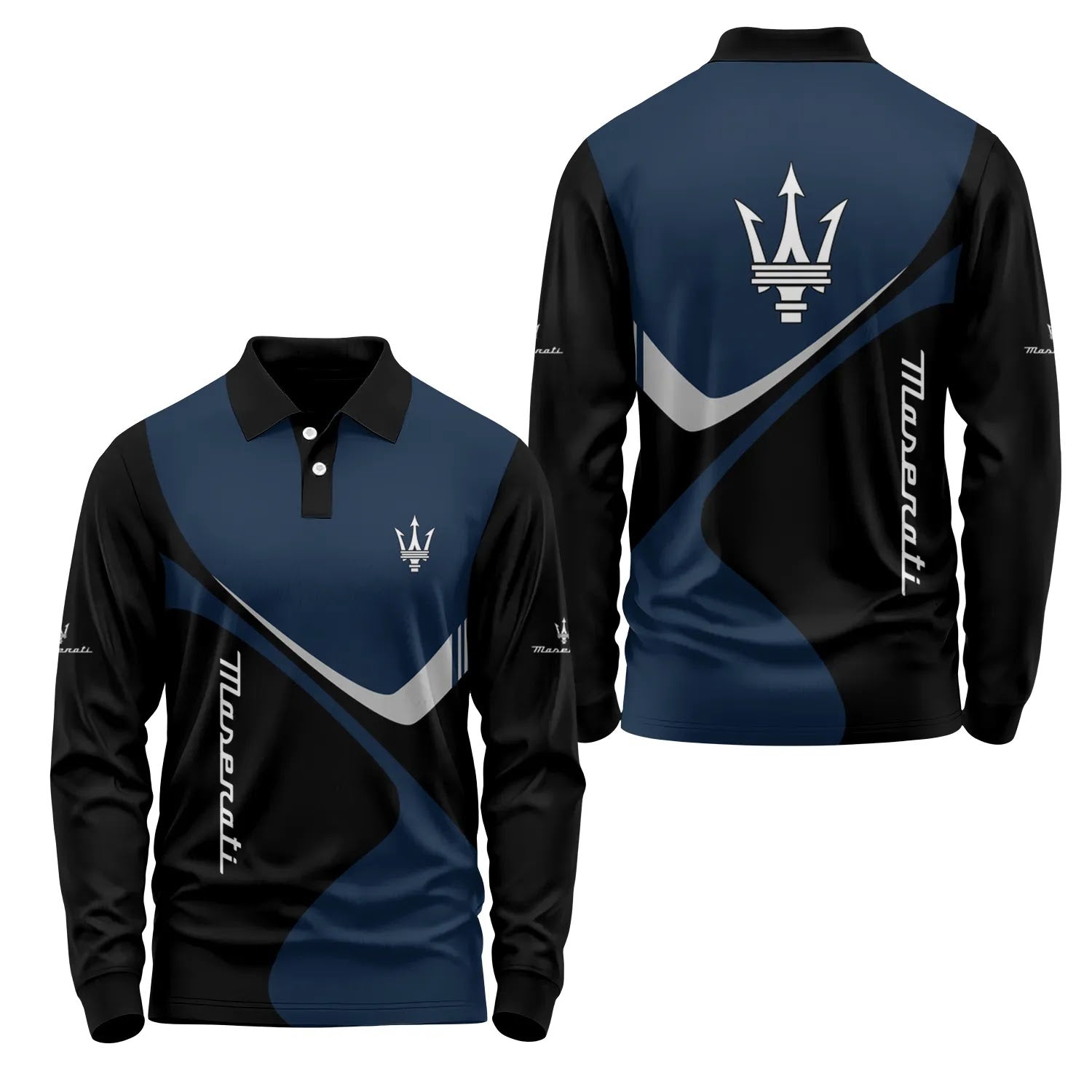 Maserati Long Sleeve Polo SC058