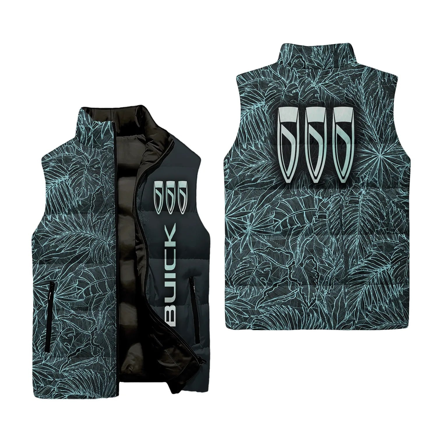 Buick Sleeveless Puffer Jacket SHW008