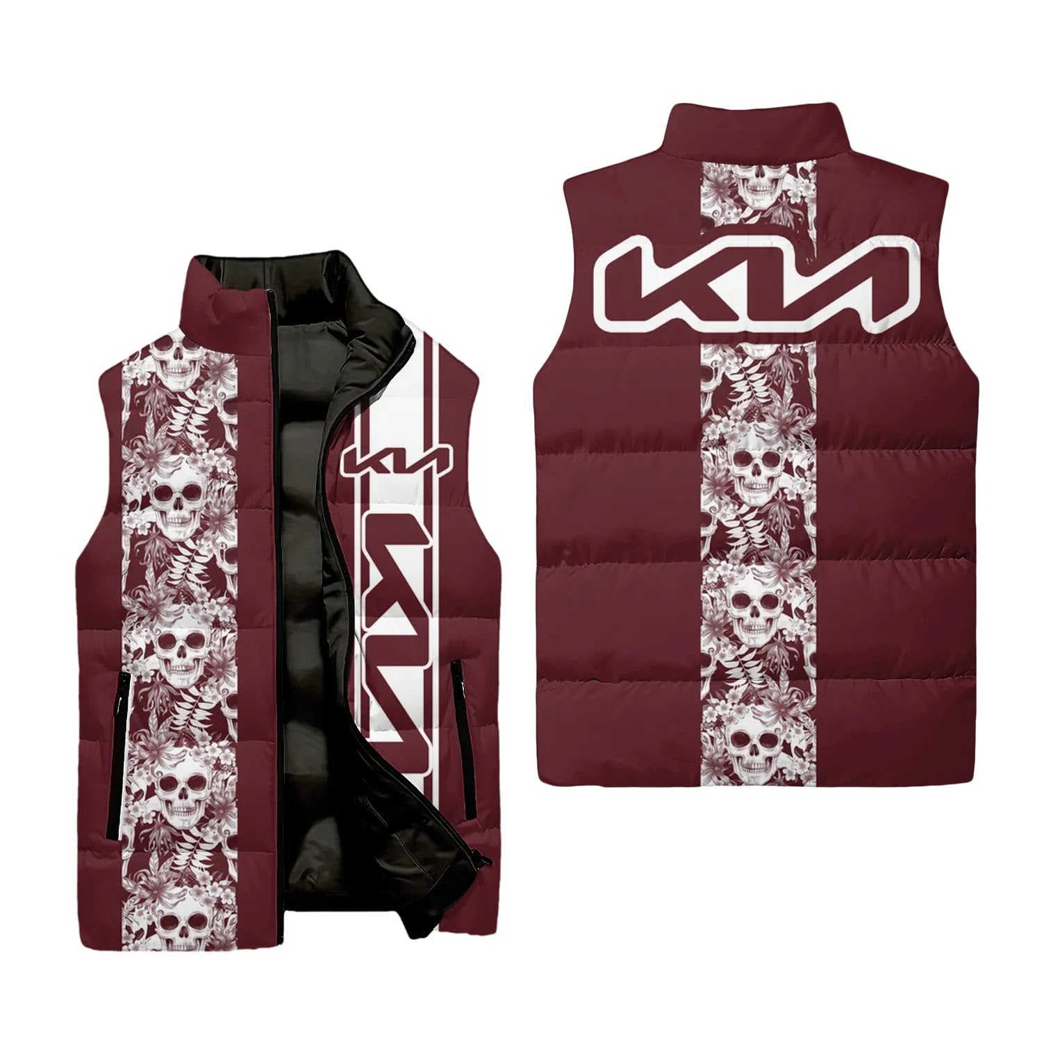 Kia Sleeveless Puffer Jacket SHW042