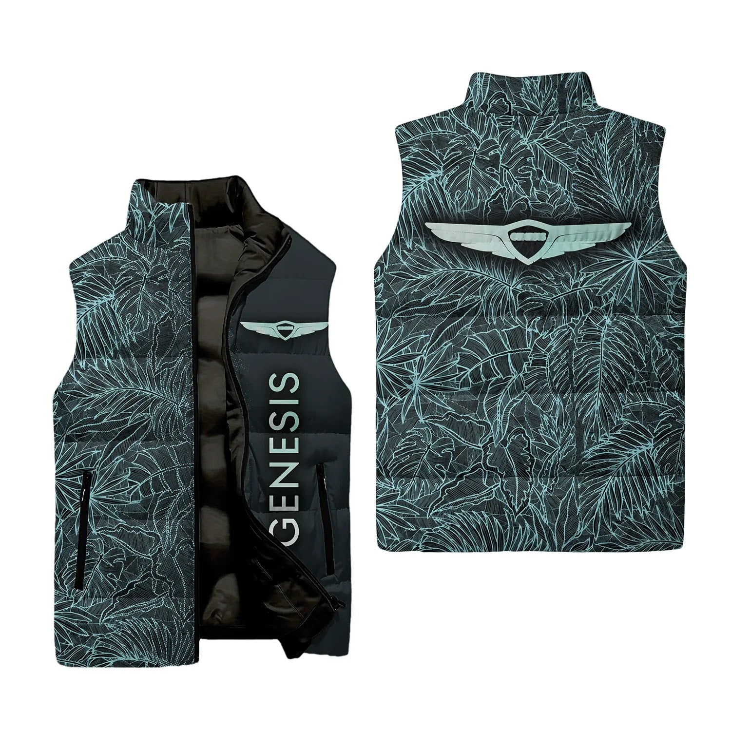 Genesis Sleeveless Puffer Jacket SHW008