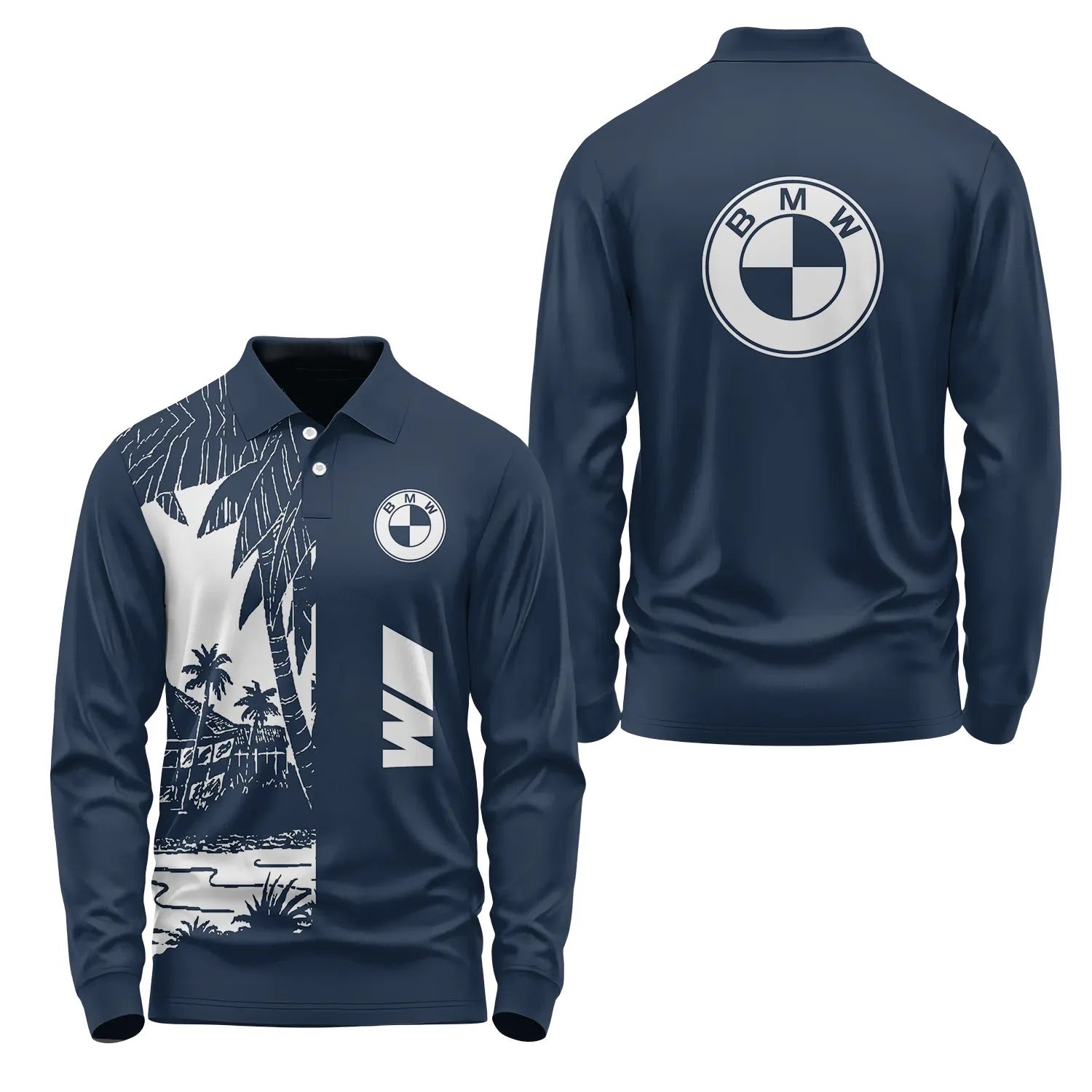 BMW Long Sleeve Polo SHW031