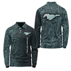 Ford Mustang Long Sleeve Polo SHW008