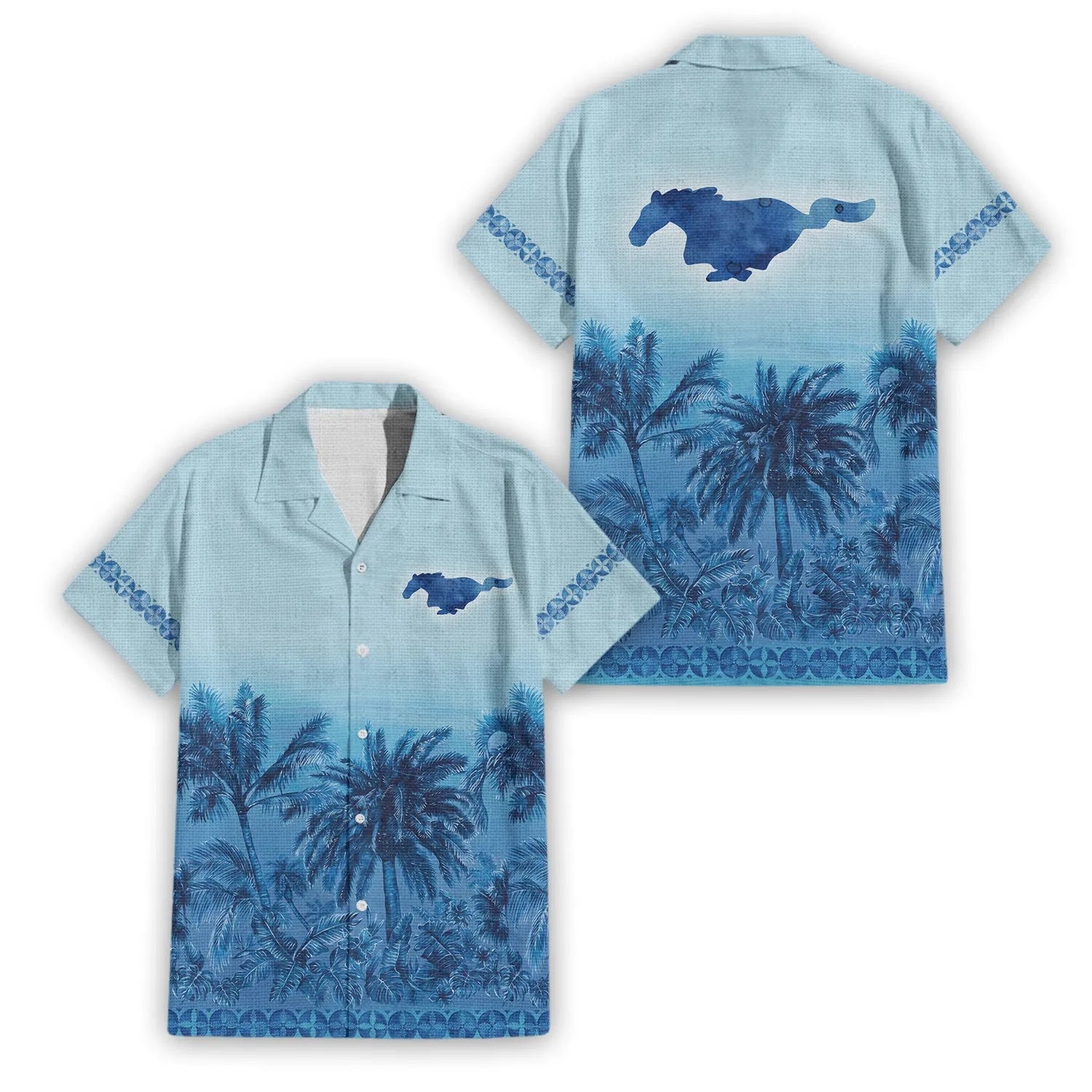 Ford Mustang Premium Hawaiian Shirt SHW001