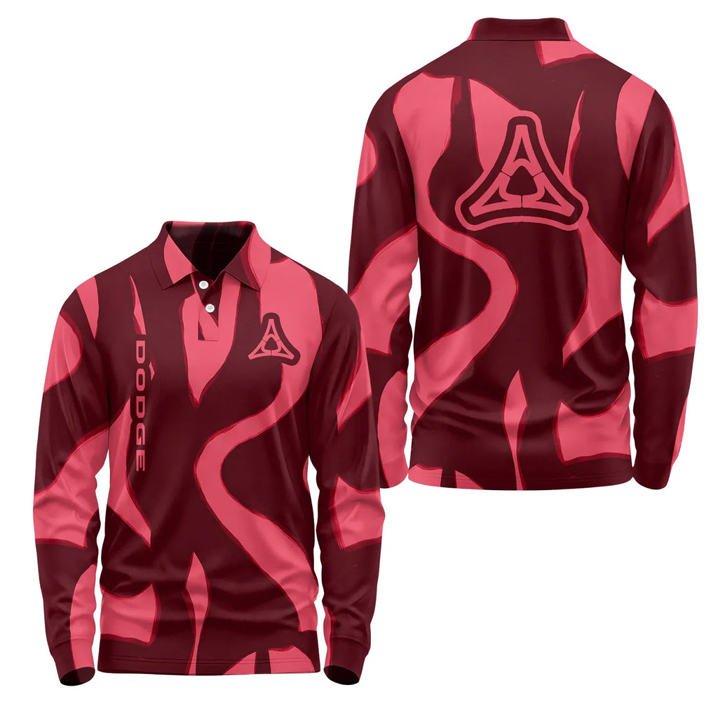 Dodge Long Sleeve Polo SHW068