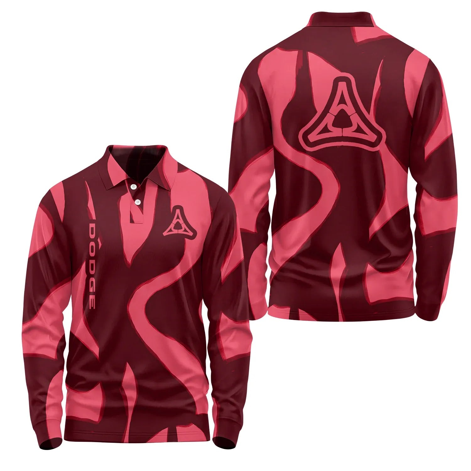 Dodge Long Sleeve Polo SHW068