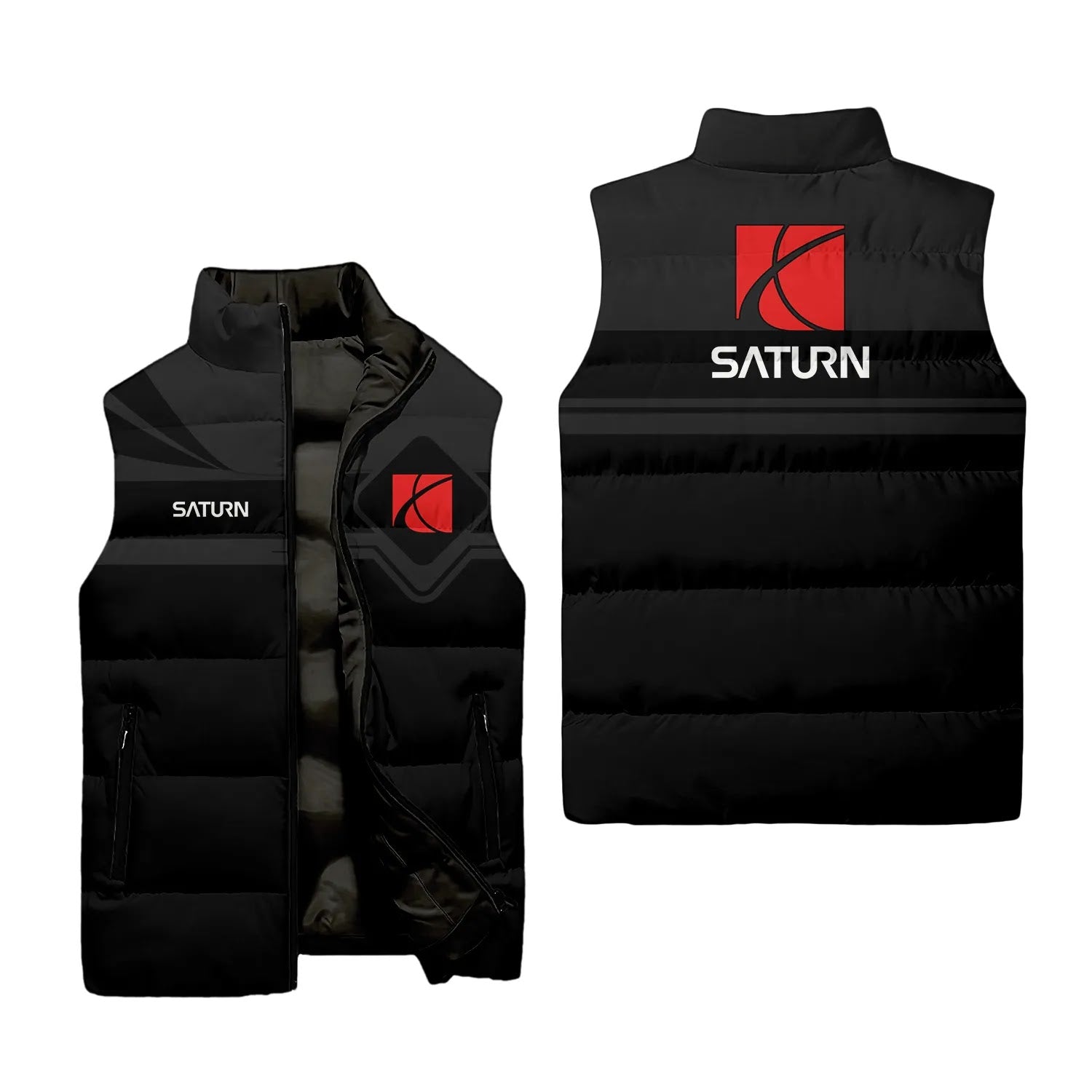 Saturn Sleeveless Puffer Jacket SC066