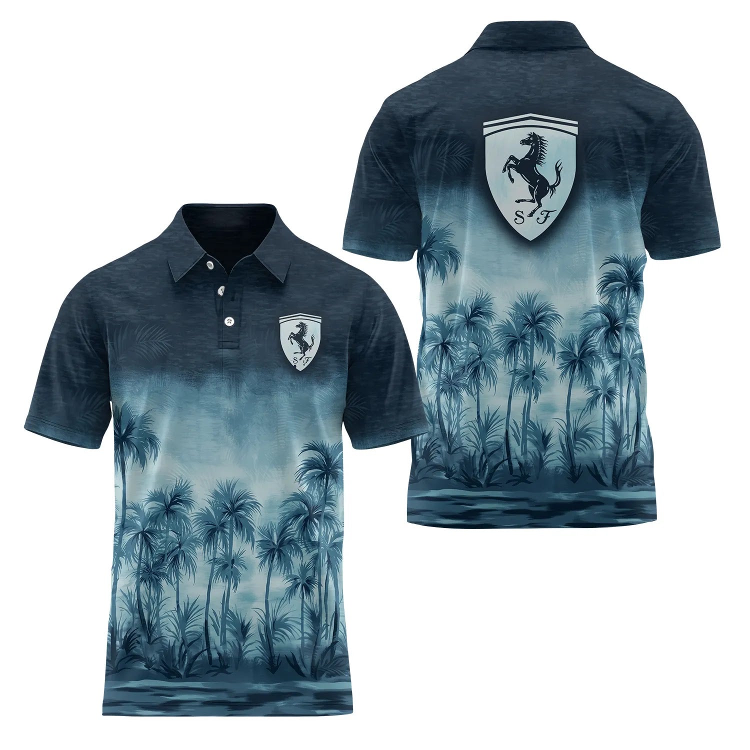 Ferrari Short Sleeve Polo SHW021