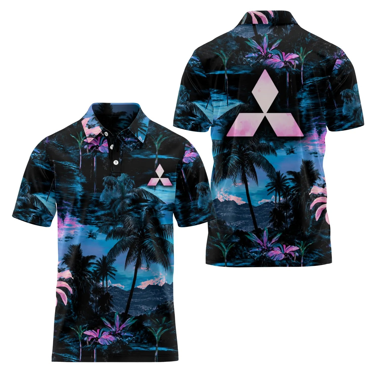 Mitsubishi Short Sleeve Polo SHW002