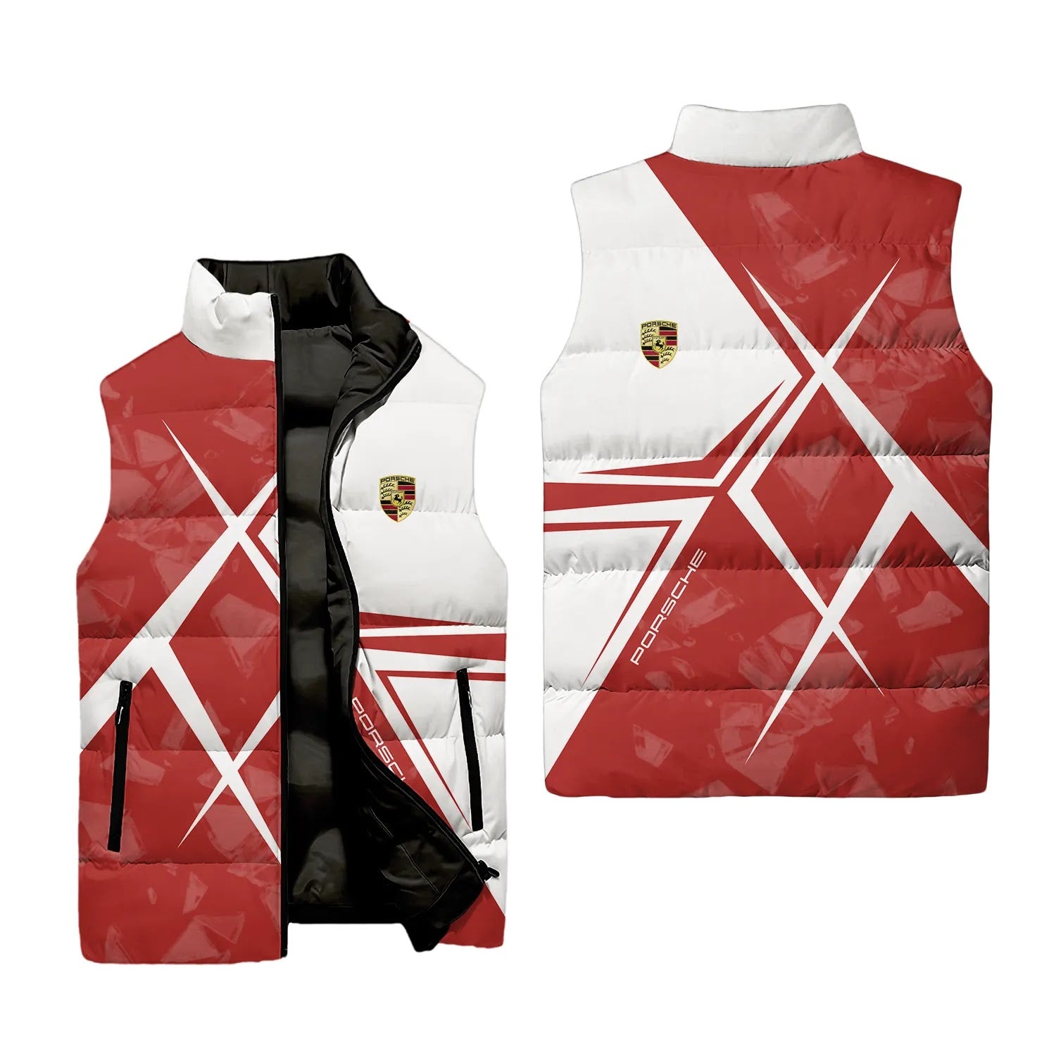 Porsche Sleeveless Puffer Jacket SC060