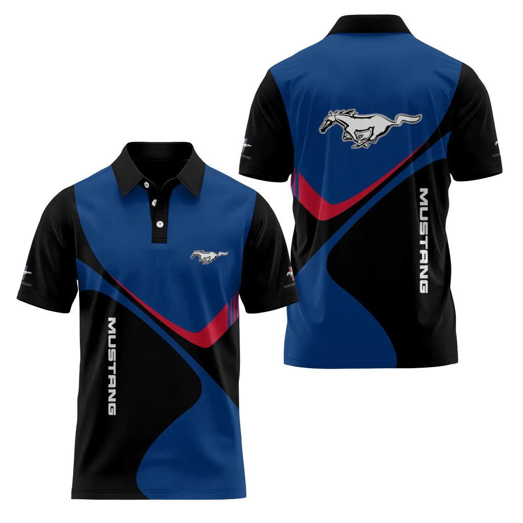 Ford Mustang Short Sleeve Polo SC058