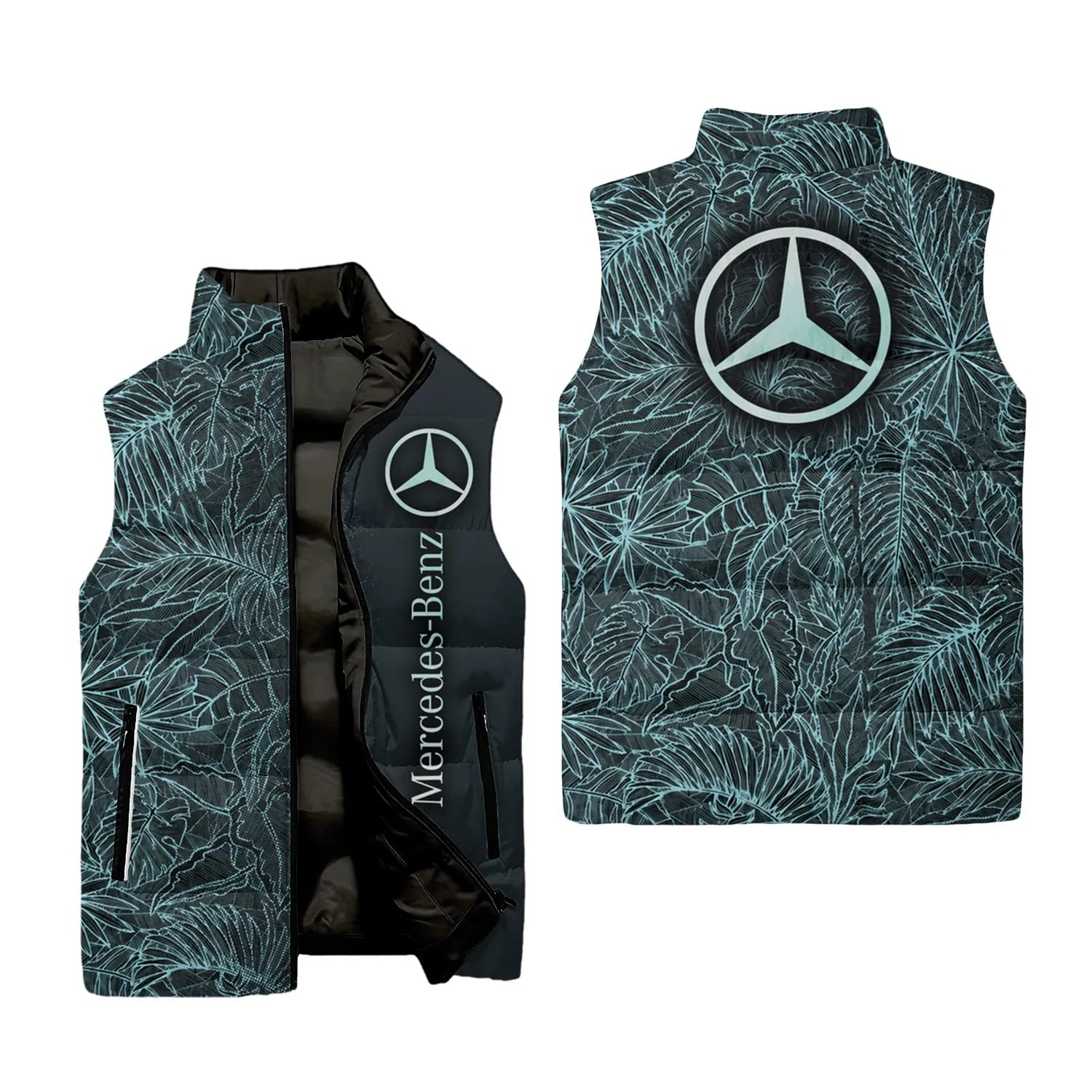 Mercedes-Benz Sleeveless Puffer Jacket SHW008