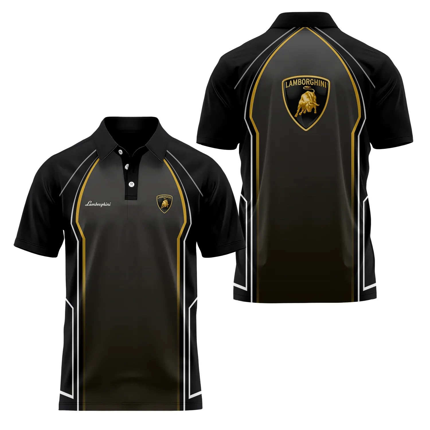 Lamborghini Short Sleeve Polo SC061