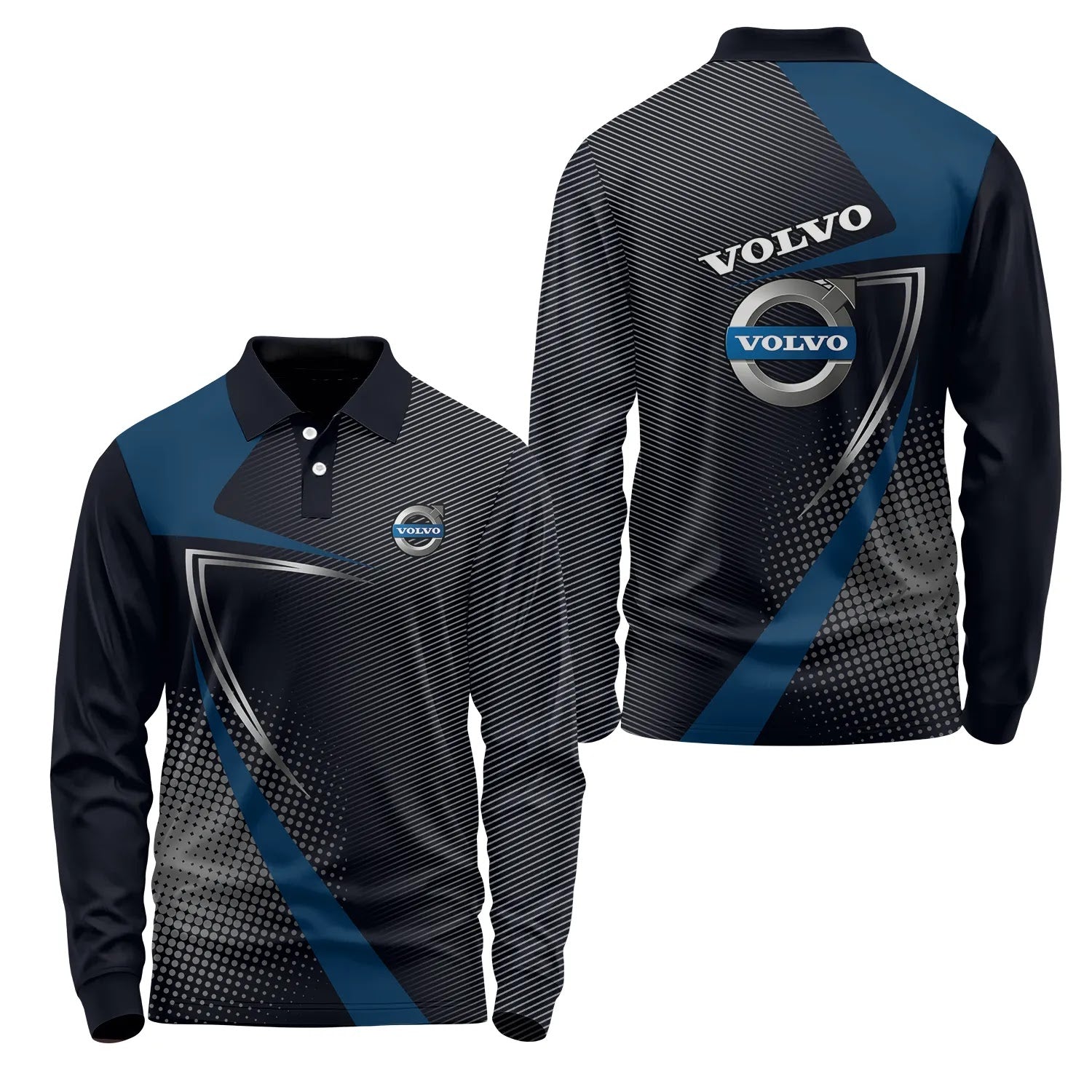 Volvo Long Sleeve Polo SC059